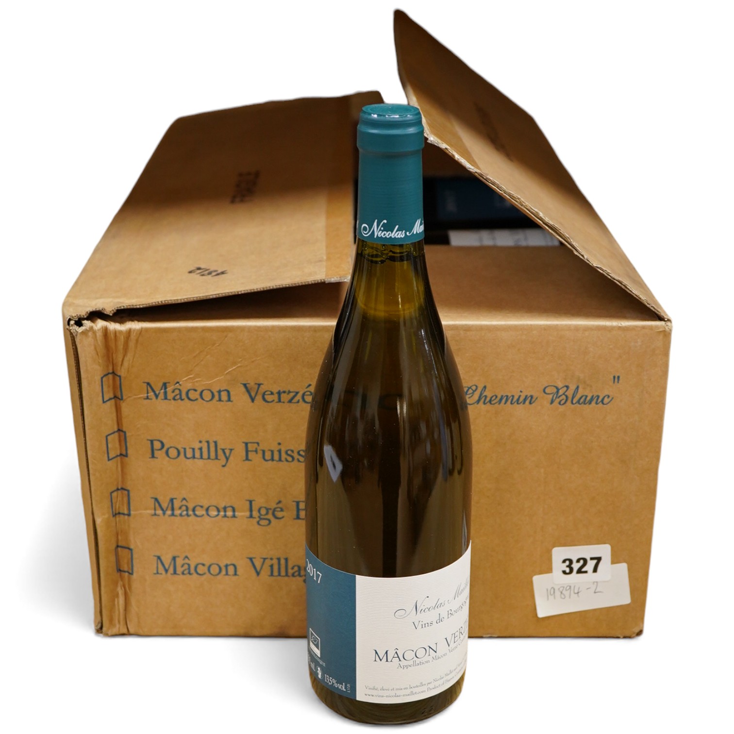 Macon Verze, Domaine Nicolas Maillet, 2017, box of twelve bottles